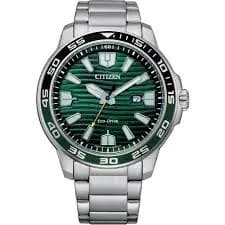 Anúncio: Citizen Reloj Eco-drive AW1526-89X Plateado/verde