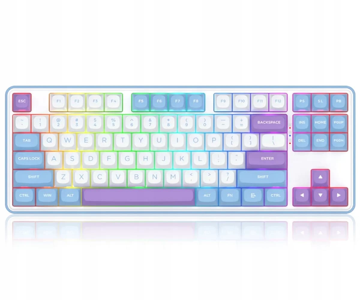 Anúncio: Redragon Teclado K707WBP-RGB-PRO Star Blade PRO Ingles White