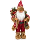 Anúncio: Original Adorno Navideño Papa Noel Con Regalo MZ-767 Rojo Con Marron 45CM