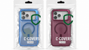Anúncio: C-covers Capa P/iphone 18 PRO MAX Matte Camstand Colores Varios