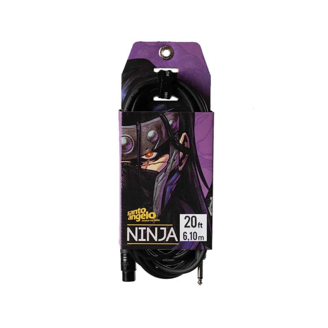 Anúncio: Ninja Cable P/microfono Santo Angelo P10/XLRF 9.15METROS