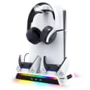 Anúncio: Ipega Cargador P/PS5 PG-P5S006 C/cooler RGB (pro/slim) Blanco