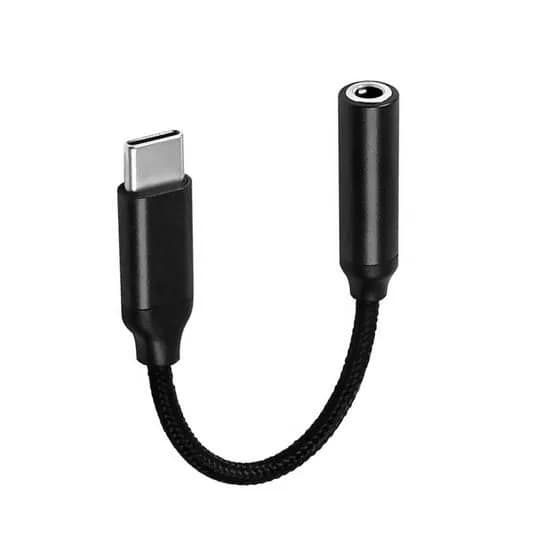 Anúncio: Satellite Adaptador AL-08 USB-C P/ Audio 3.5MM Negro
