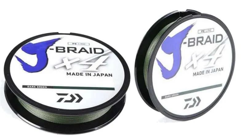 Anúncio: Daiwa Linea J-braid X4 Dyneema 135 Metros Verde Oscuro