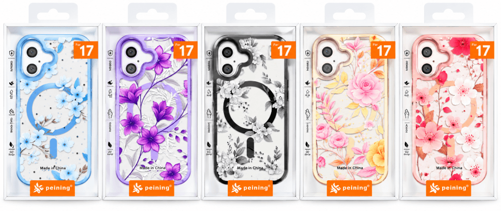 Anúncio: Peining Capa iPhone 17 Magsafe Flowery Colores Varios