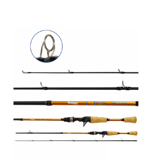 Anúncio: Sumax Vara Amazon SAC-562M 5'6" 8-17LB Carb Ct 2P