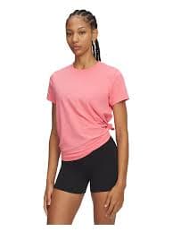 Anúncio: Under Armour Remera Fem Rival Core 1383648-601 Pink (t) S