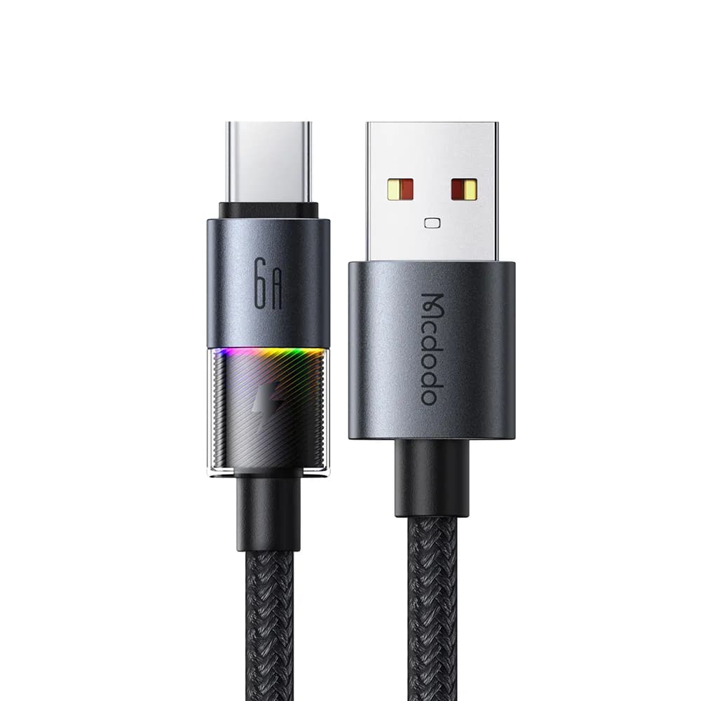 Anúncio: Mcdodo Cable CA-8180 1.2M 6A Usb-a To USB-C Black