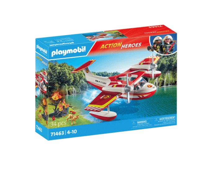Anúncio: Playmobil Juguete Firefighting Plane W/extinguishing Function 71463