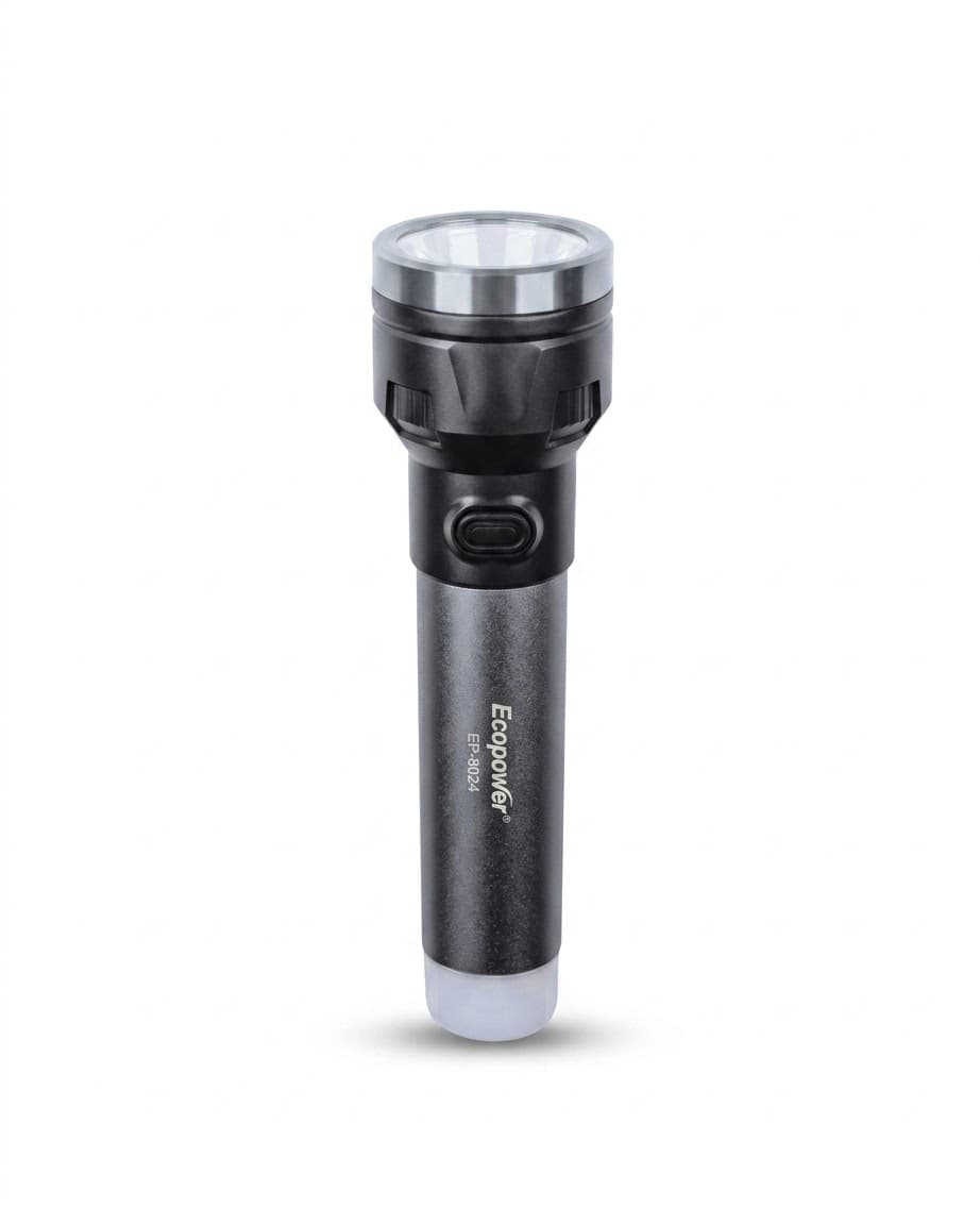 Anúncio: Ecopower Linterna LED EP-8024 Recargable 2.8W 100 Lumens 800MAH