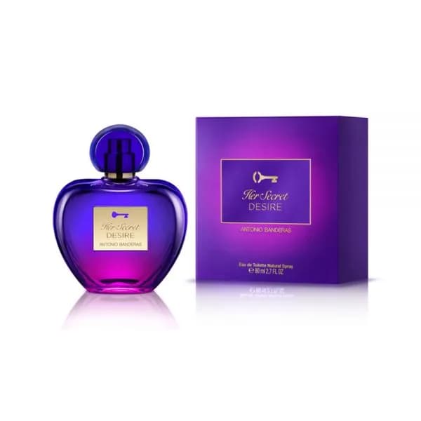 Anúncio: Antonio Banderas Perfume Her Secret Desire F Eau De Toilette 80ML