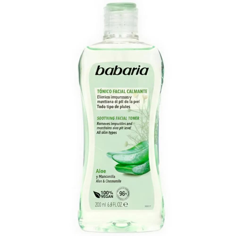Anúncio: Babaria Tonico Facial Aloe Y Manzanilla 200ML