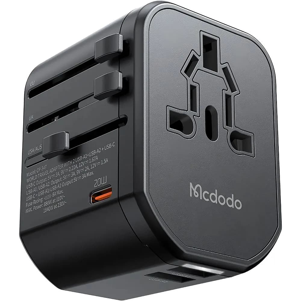 Anúncio: Mcdodo Adaptador CP-0750 2EN1 Travel