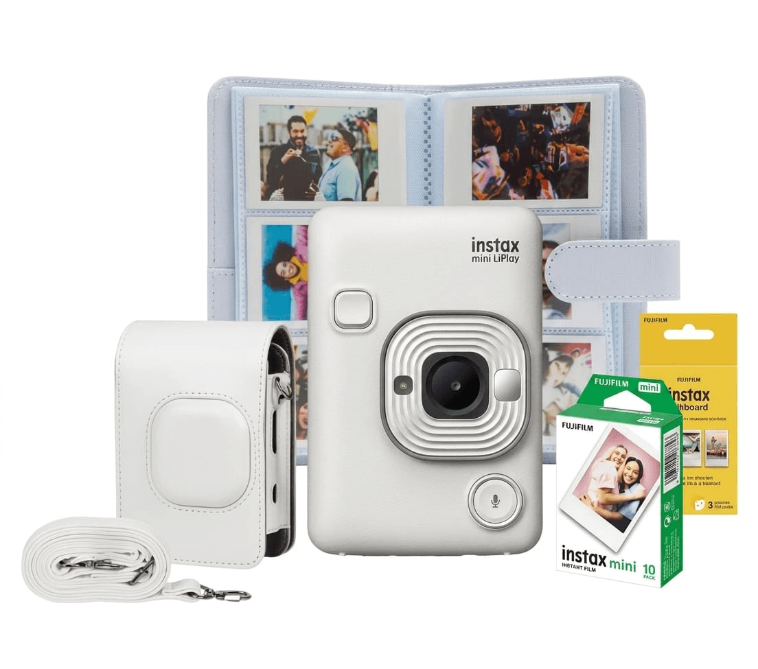 Anúncio: Fujifilm Camara Instax MINI Liplay Bundle White