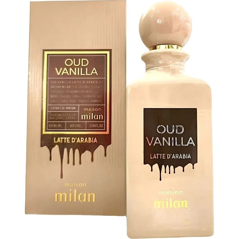 Anúncio: Maison De Milan Perfume Oud Vanilla Latte D Arabia Eau De Parfum 90ML