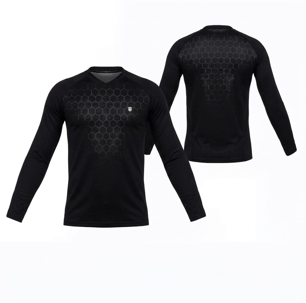 Anúncio: Guapo Remera Masculina Uv Manga Larga (t) XL Negro