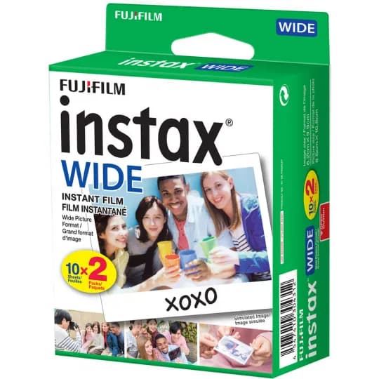 Anúncio: Fujifilm Film Instax 20 Pack P/ Instax Wide
