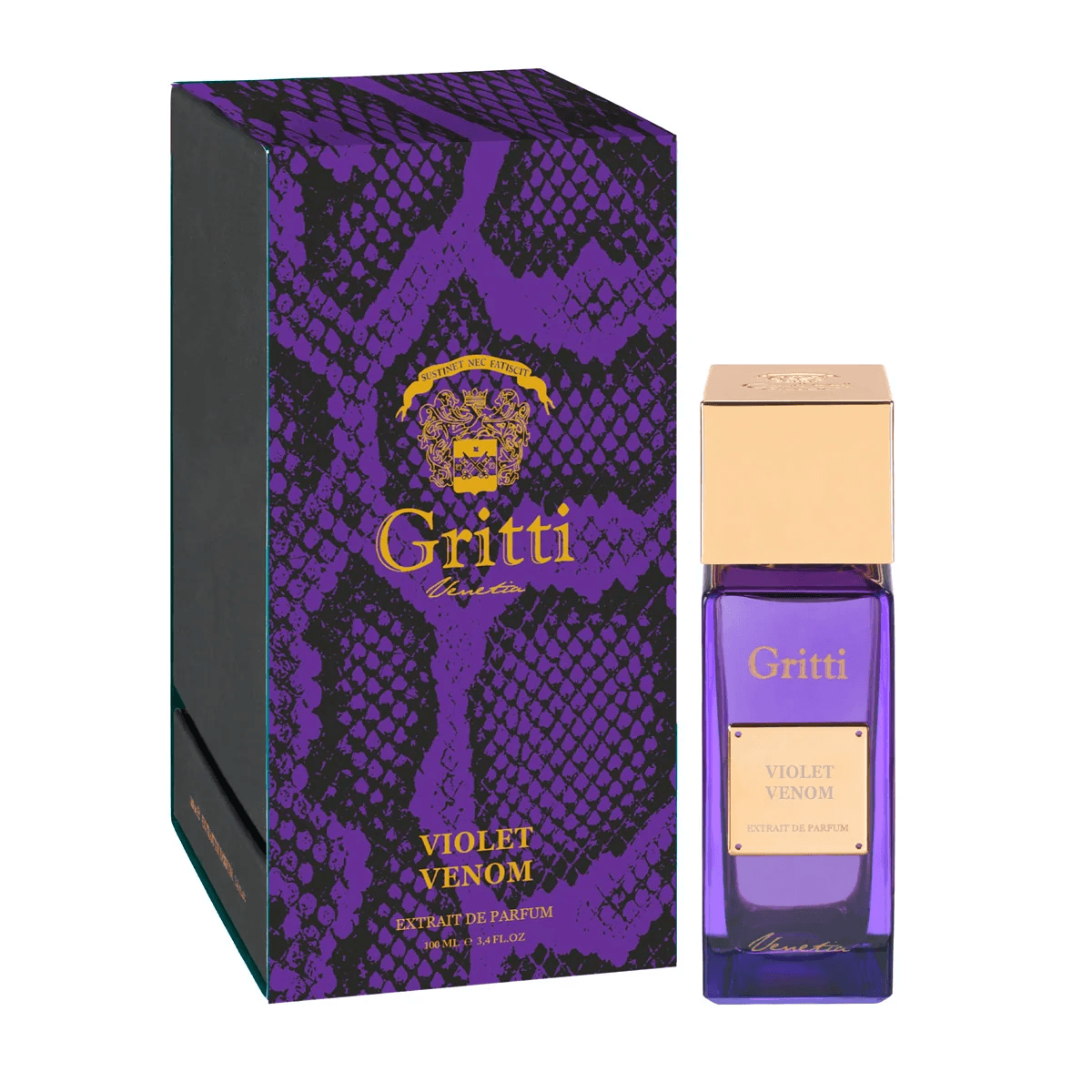 Anúncio: Gritti Perfume Violet Venom Unisex Extrait De Parfum 100ML