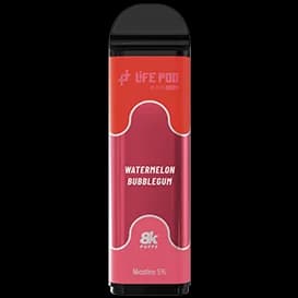 Anúncio: Life Pod Vaper Desechable Eco PRO Cartridge 8000K Watermelon Bubblegum