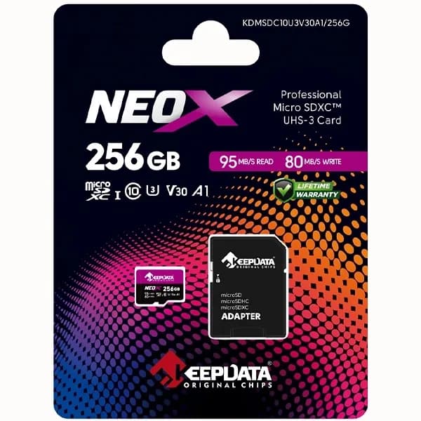 Anúncio: Keepdata Memoria Micro SD Neox KDMSDC10U3V30A1/256 256GB