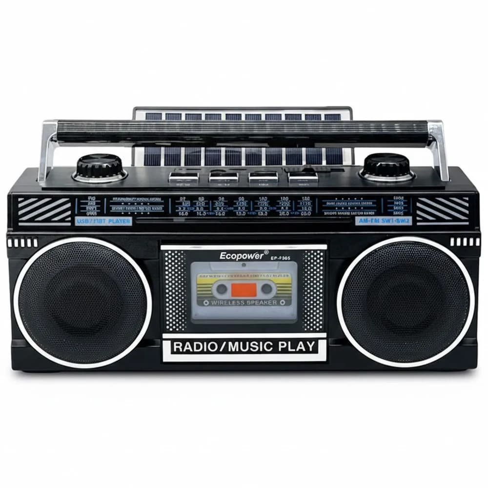 Anúncio: Ecopower Radio EP-F305 Usb/sd/fm/am RGB Negro