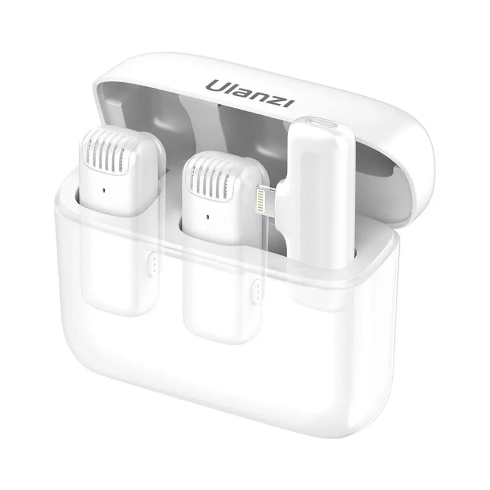 Anúncio: Ulanzi Micrófono Inalambrico J-12 Lightning White