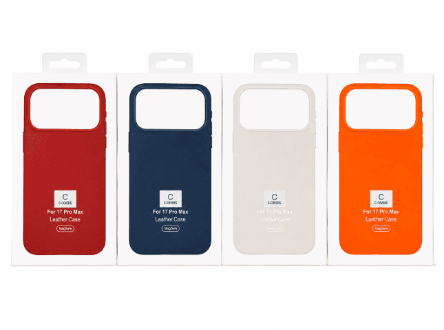 Anúncio: C-covers Capa iPhone 17 PRO MAX Leather Magsafe Colores Varios