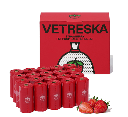 Anúncio: Vetreska Bolsa P/excremento De Mascota Strawberry 20 Rol