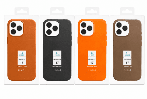 Anúncio: C-covers Capa iPhone 17 Leather Magsafe Colores Varios