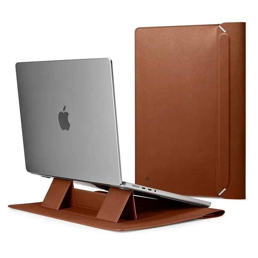 Anúncio: Spigen Capa Laptop 14" Valentinus & Stand Brown AFA06422