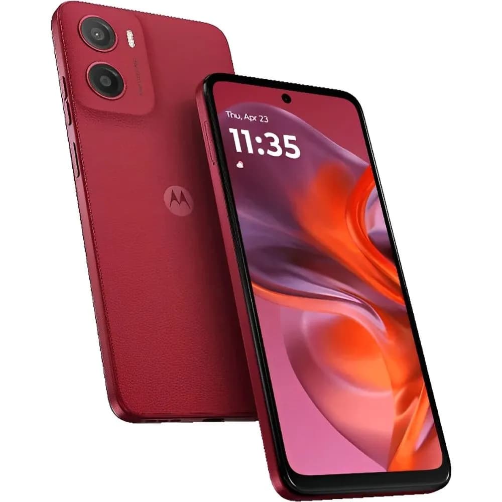 Anúncio: Motorola Cel G05 XT2523-2 6.7" Ds Lte NFC 4/128GB Red 18W Us