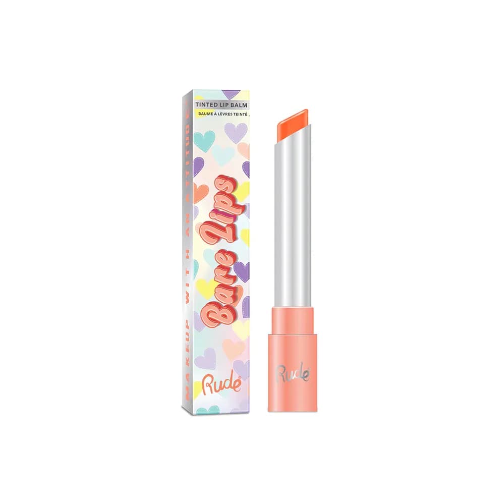 Anúncio: Rude Balsamo Labial Bare Lips Coral