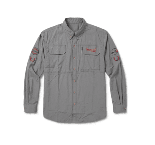 Anúncio: Sumax Camisa De Pesca BSW2301-G-L Ventilada Mang.larga Mas Gris