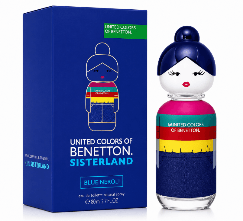 Anúncio: Benetton Perfume Sisterland Blue Neroli F Eau De Toilette 80ML