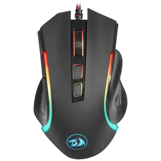 Anúncio: Redragon Mouse M607 Griffin RGB 7200DPI Negro