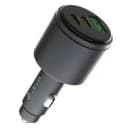 Anúncio: Devia Cargador P/vehiculo Usb+dual C 116W Metal Gray