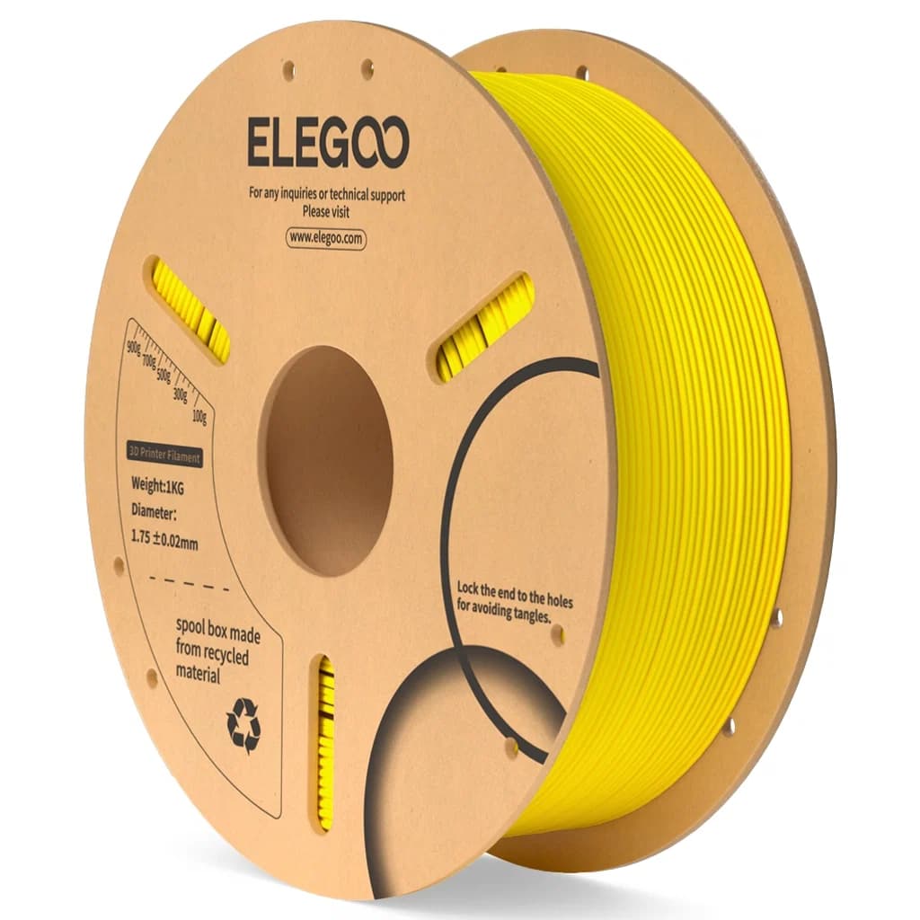 Anúncio: Elegoo Filamento Pla P/impresora 3D 1KG/1.75MM Yellow