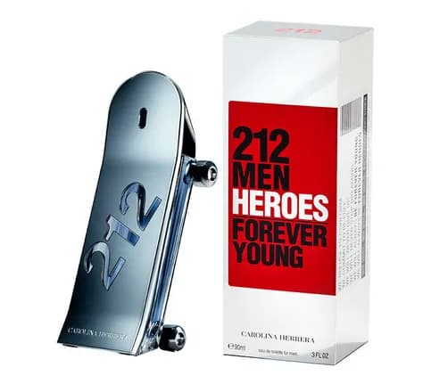 Anúncio: Carolina Herrera Perfume 212 Heroes Men Eau De Toilette 90ML