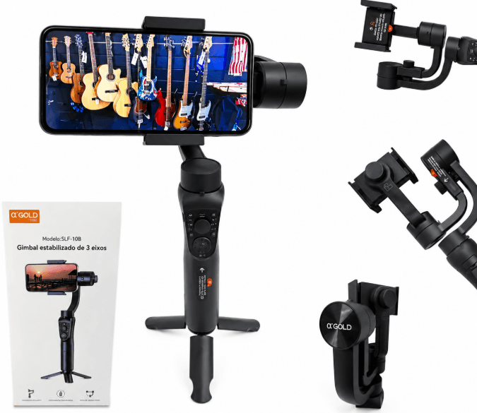 Anúncio: A'gold Estabilizador Gimbal PRO SLF-10 Portatil