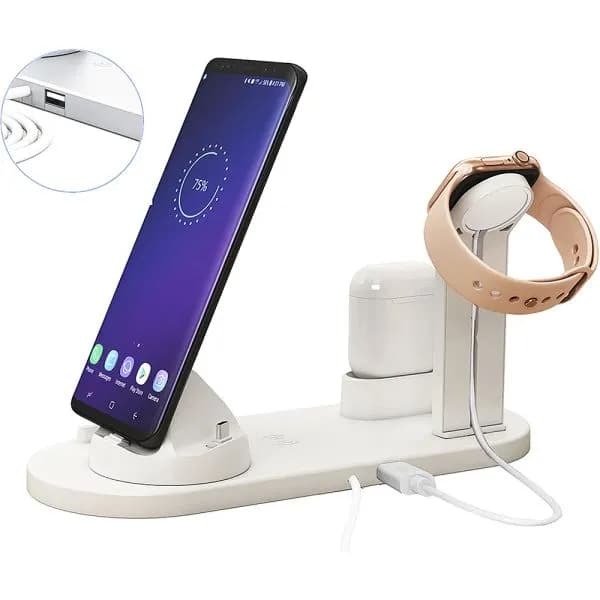 Anúncio: Satellite Cargador Wireless A-R26 3EN1 Blanco
