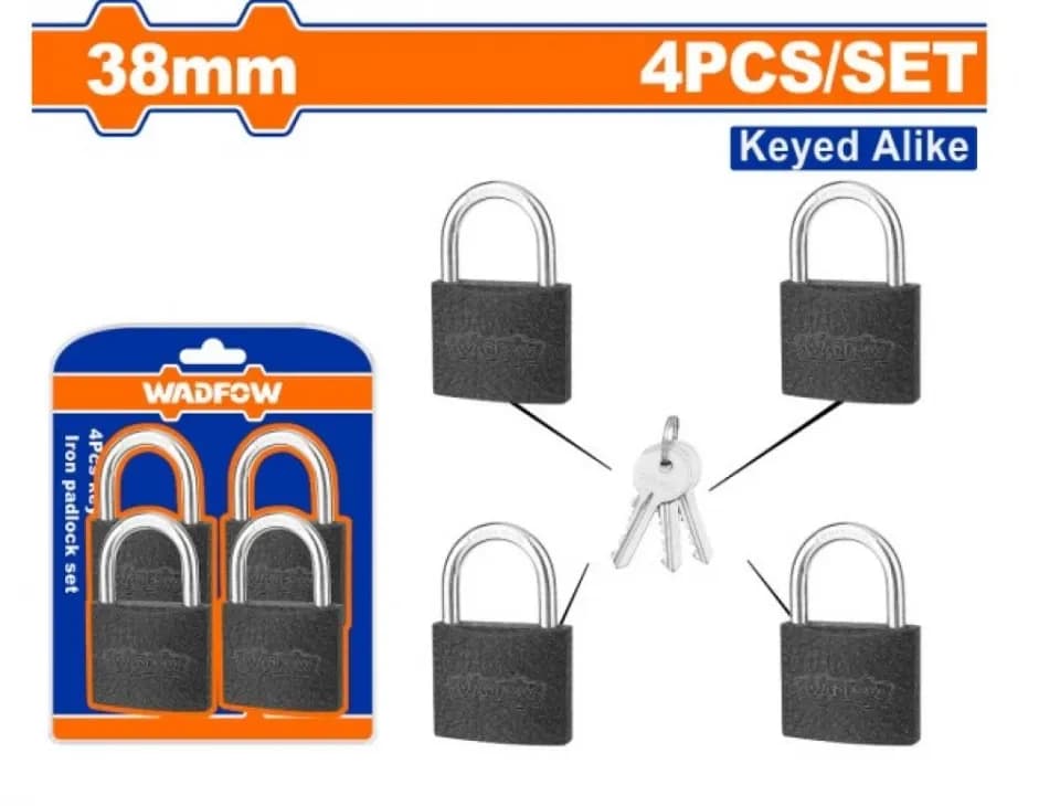 Anúncio: Wadfow Set Candado 38MM WPD5444