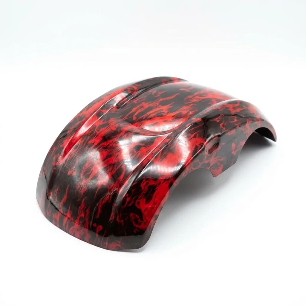 Anúncio: Paralama Largo Smart Wheel X12 Vermelho Chamas - Reposição no Paraguai