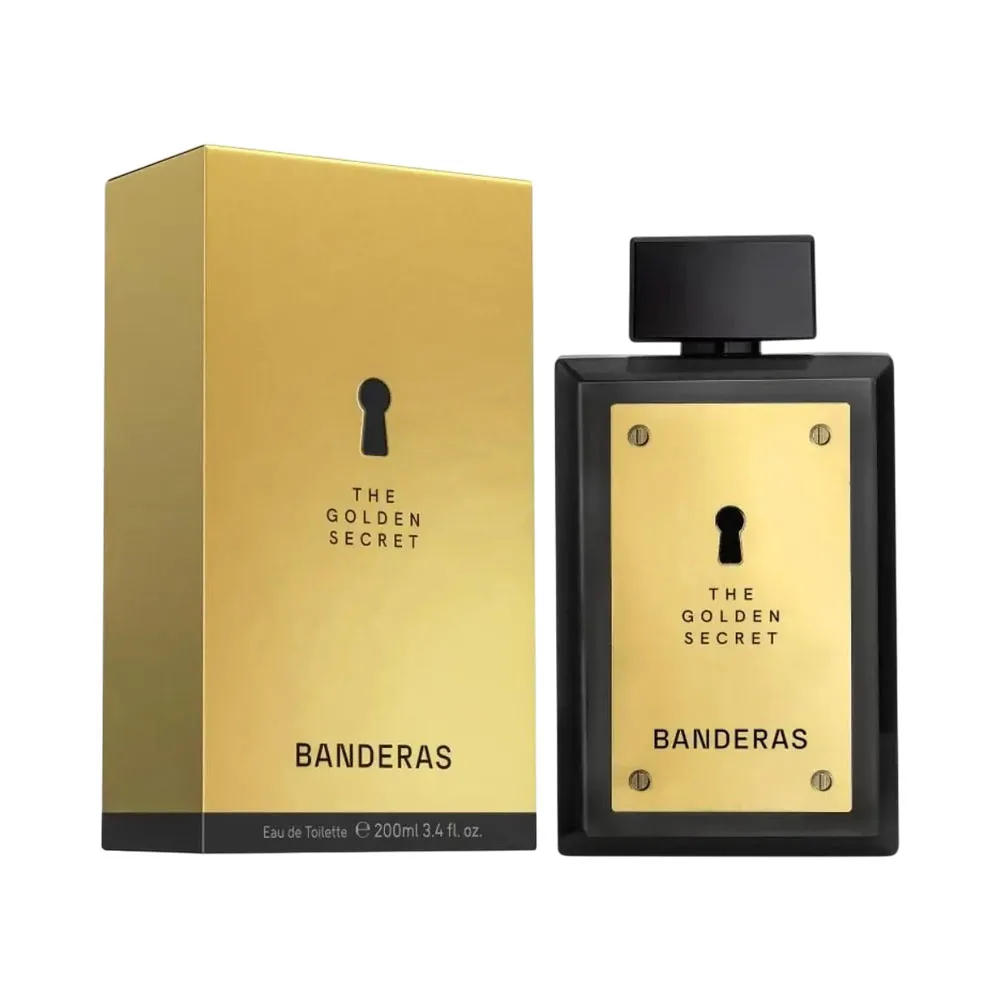 Anúncio: ANTONIO BANDERAS THE GOLDEN SECRET 200ML