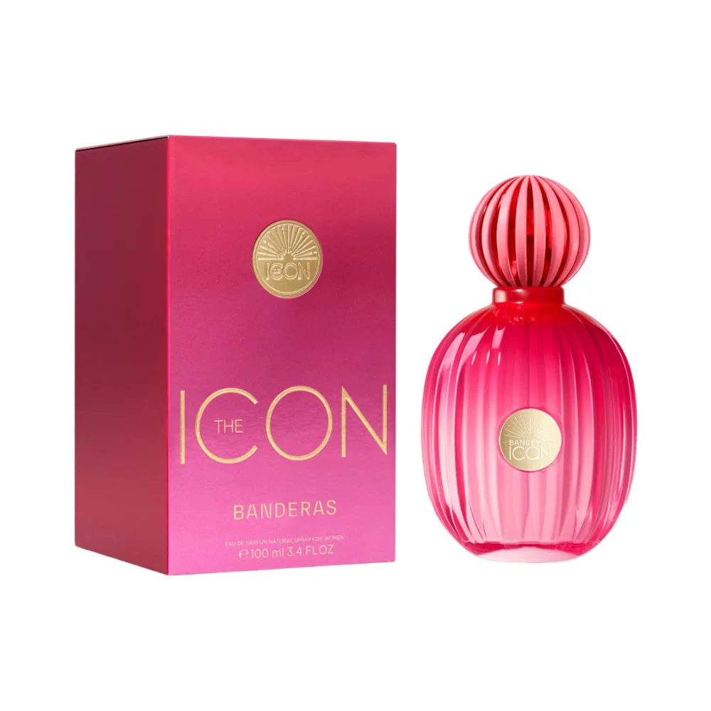 Anúncio: ANTONIO BANDERAS THE ICON FEM 100ML EDP