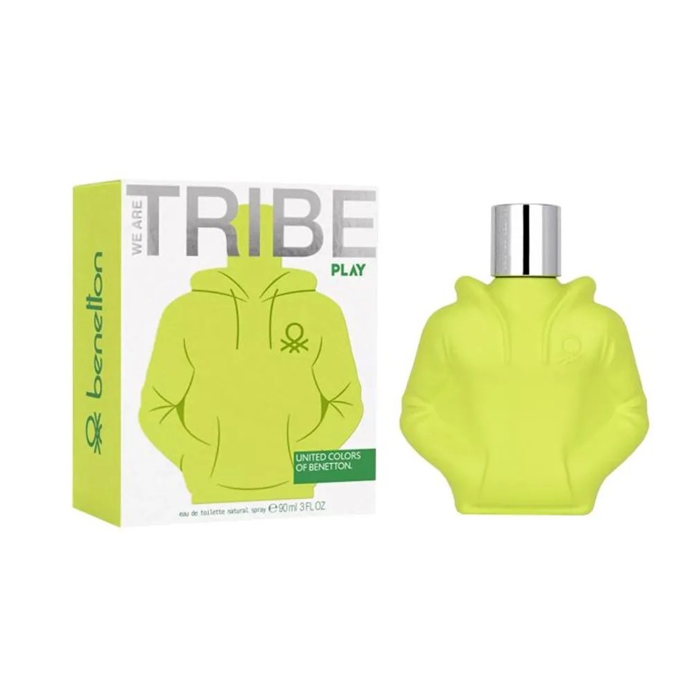 Anúncio: BENETTON WE ARE TRIBE PLAY 90 ML EDT