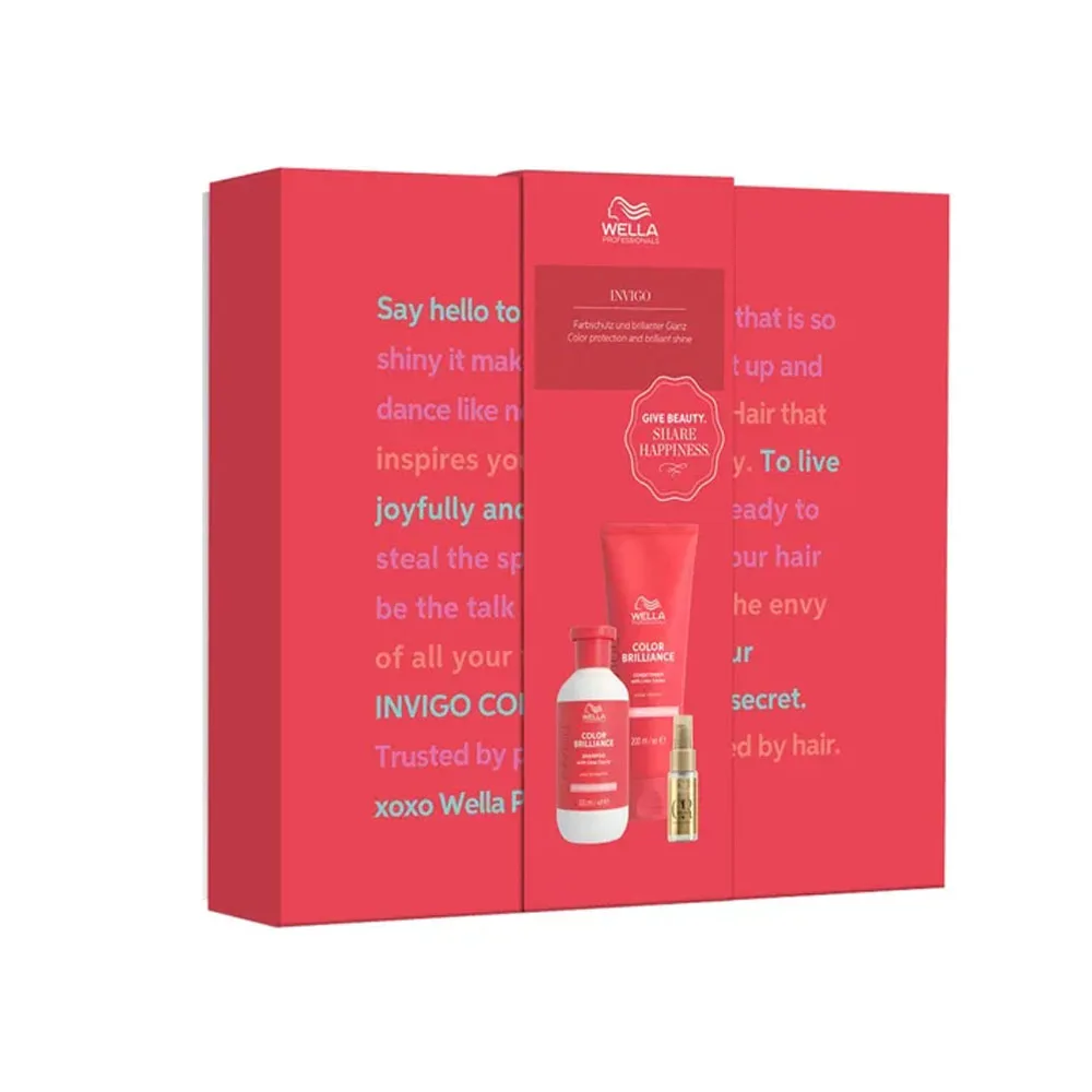 Anúncio: KIT WELLA COLOR BRILLIANCE SH/CD/OIL