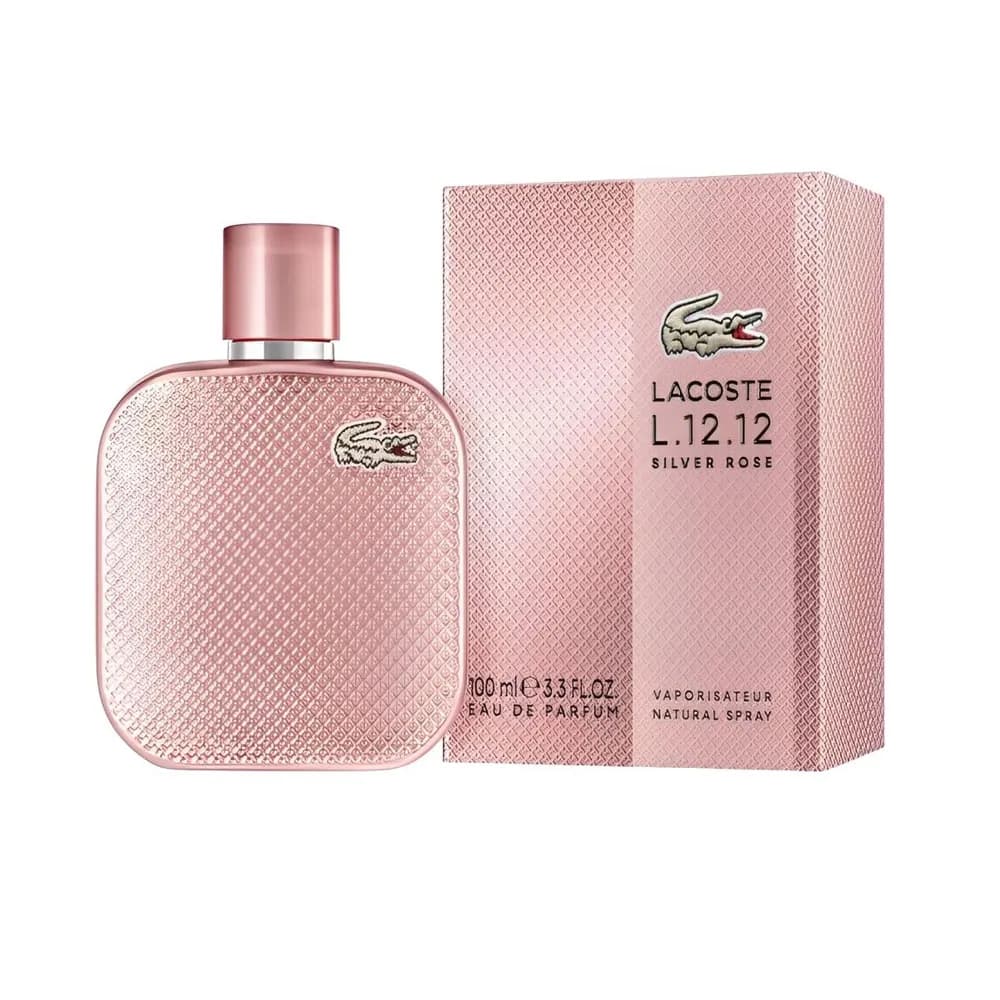 Anúncio: LACOSTE L.12.12 SILVER ROSE 100 ML EDP