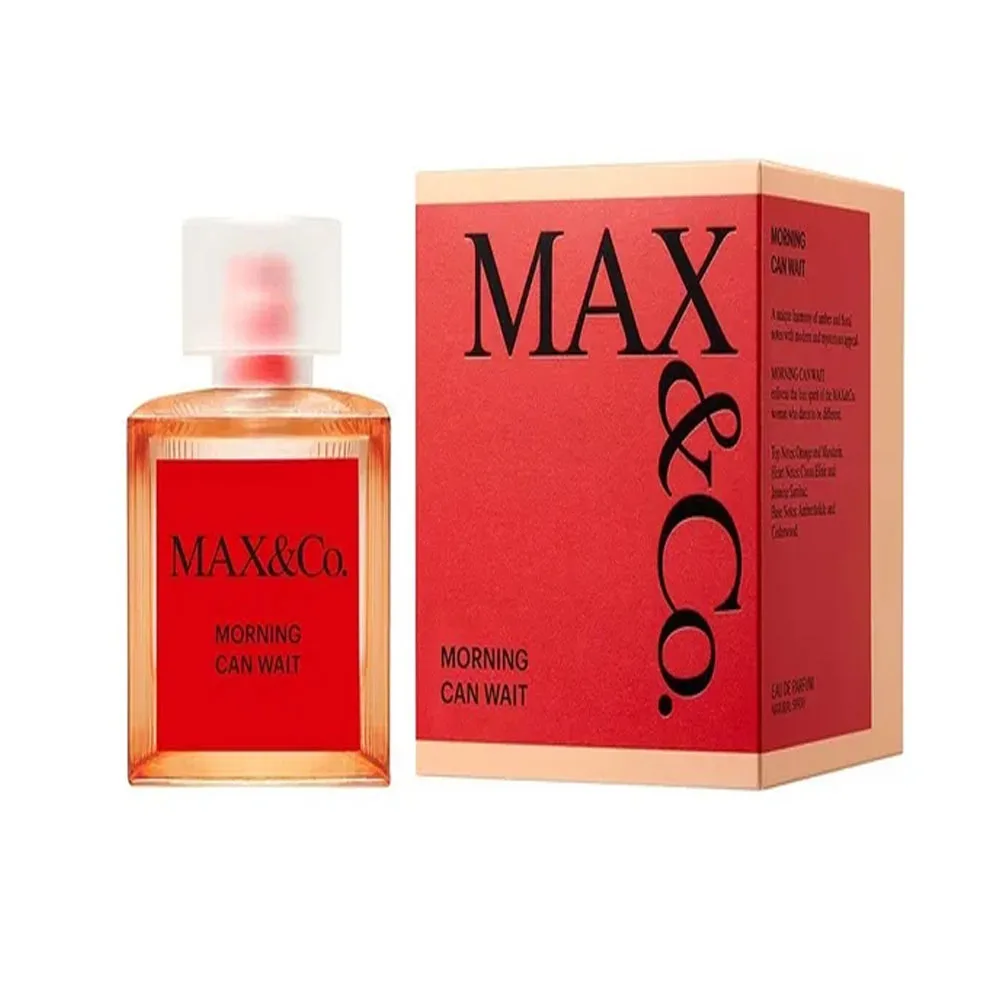 Anúncio: MAX&CO MORNING CAN WAIT 50 ML EDP