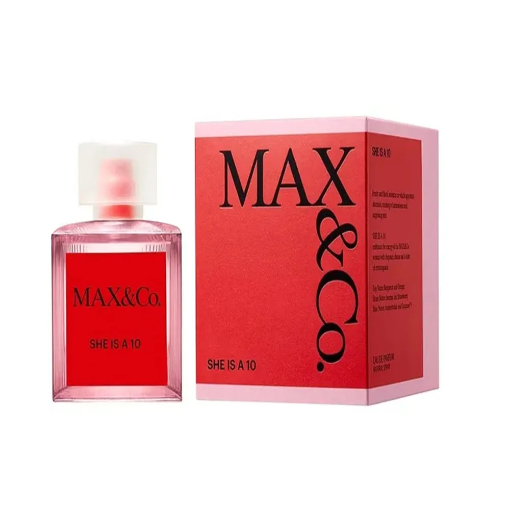 Anúncio: MAX&CO SHE IS A 10 100 ML EDP