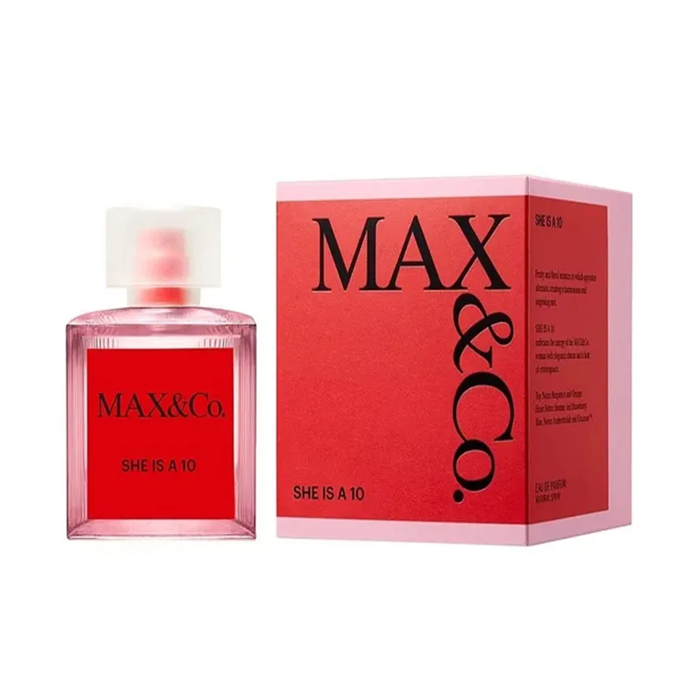 Anúncio: MAX&CO SHE IS A 10 50 ML EDP
